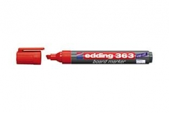 Geoprodukt-Marker za bijelu ploču 1-5mm Edding 363 rezani vrh crveni